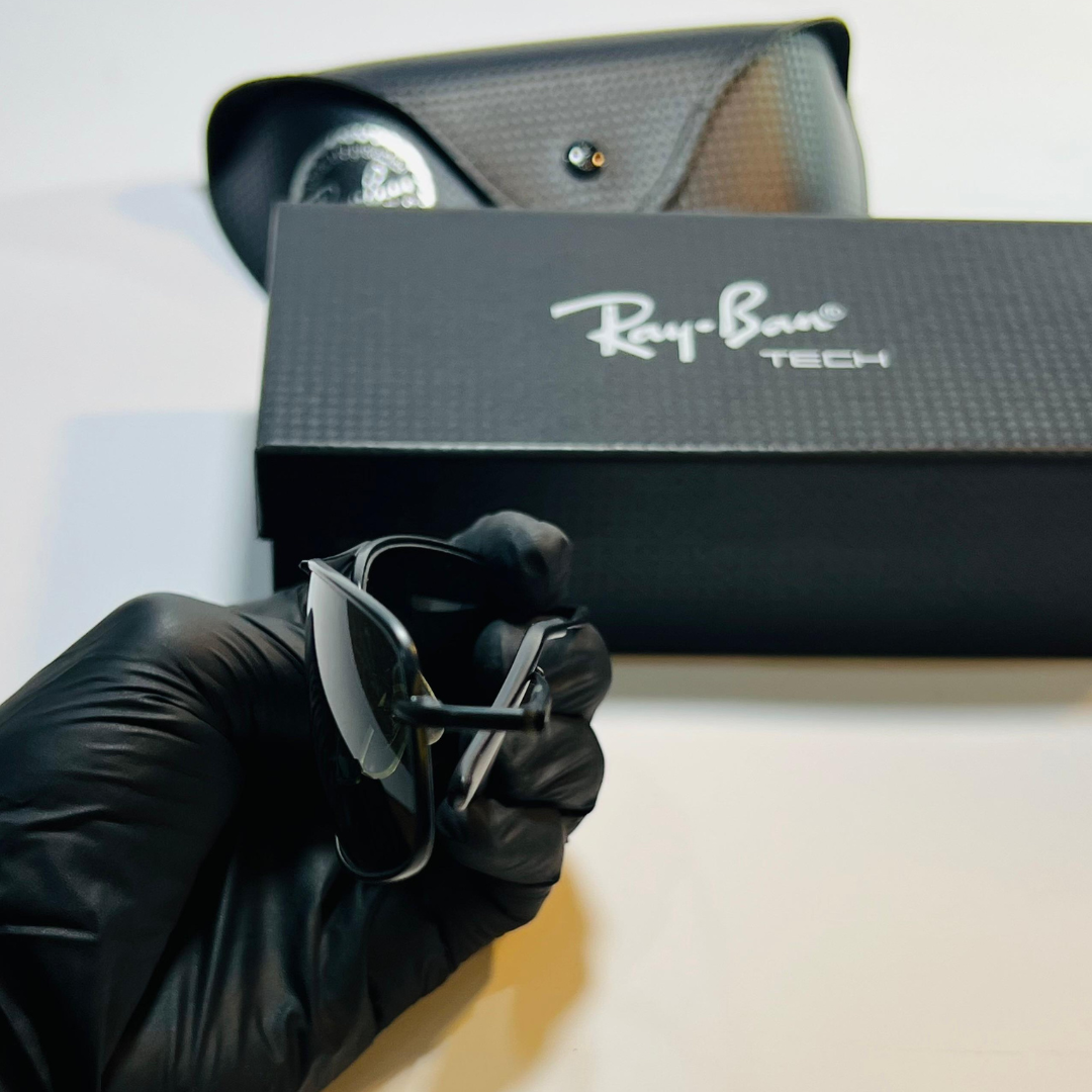 Ray-Ban Cat Smart Classic – Polished Black