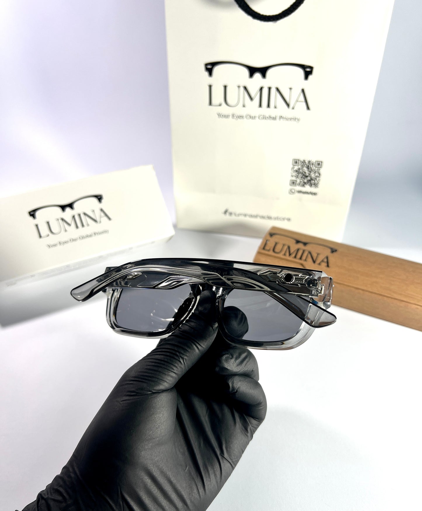 Transparent Black Shade