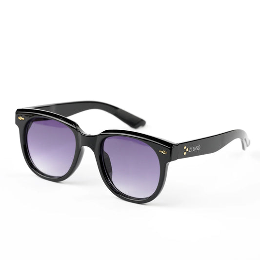 Professor Classic Eyewear Black Frame with Clear Lenses Unisex