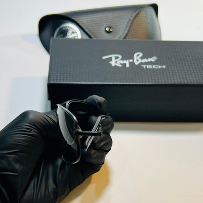 Ray-Ban Cat Smart Classic – Polished Black