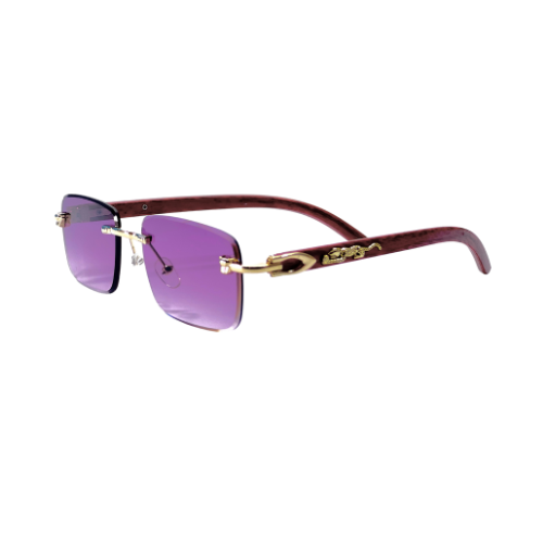 Cartier Wooden Frame purple Shade