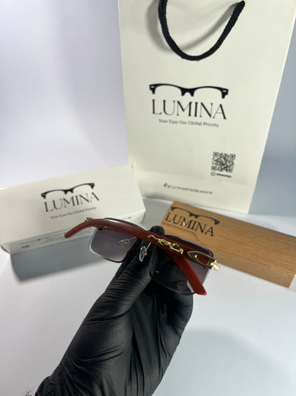 Cartier Wooden Frame Dark Shade