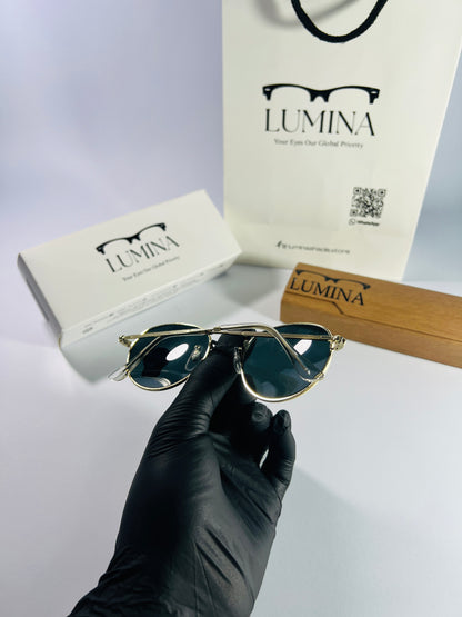 Black Ray-Ban Round Metal Sunglasses