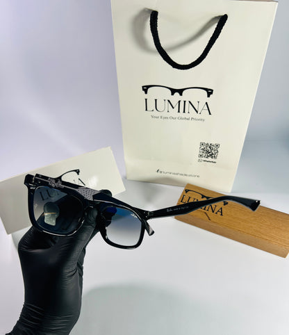 Ray-Ban Polished Transparent Blue Shade