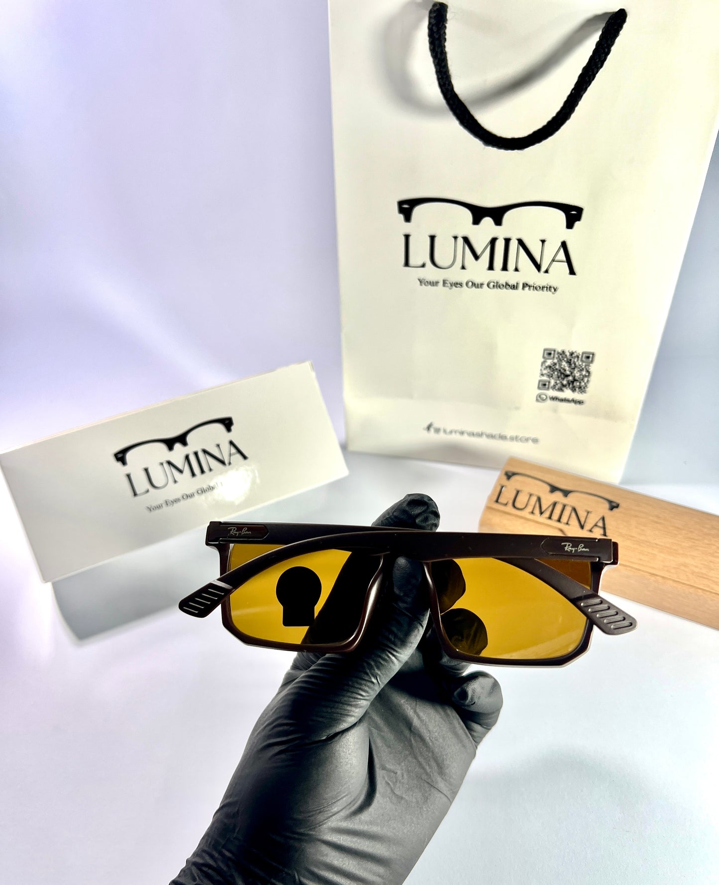 Ray-Ban Brown Shade itlay