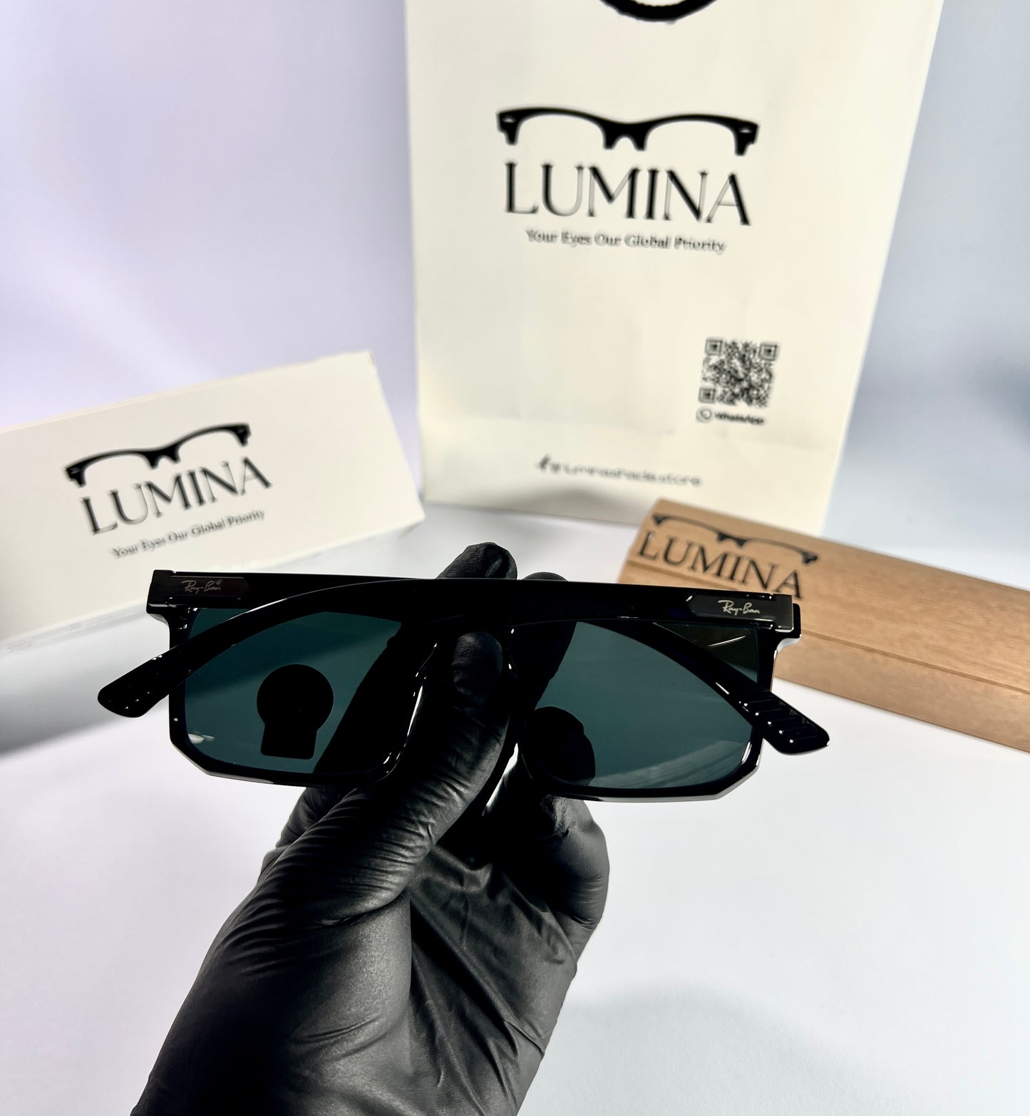 Ray-Ban Black Shade itlay