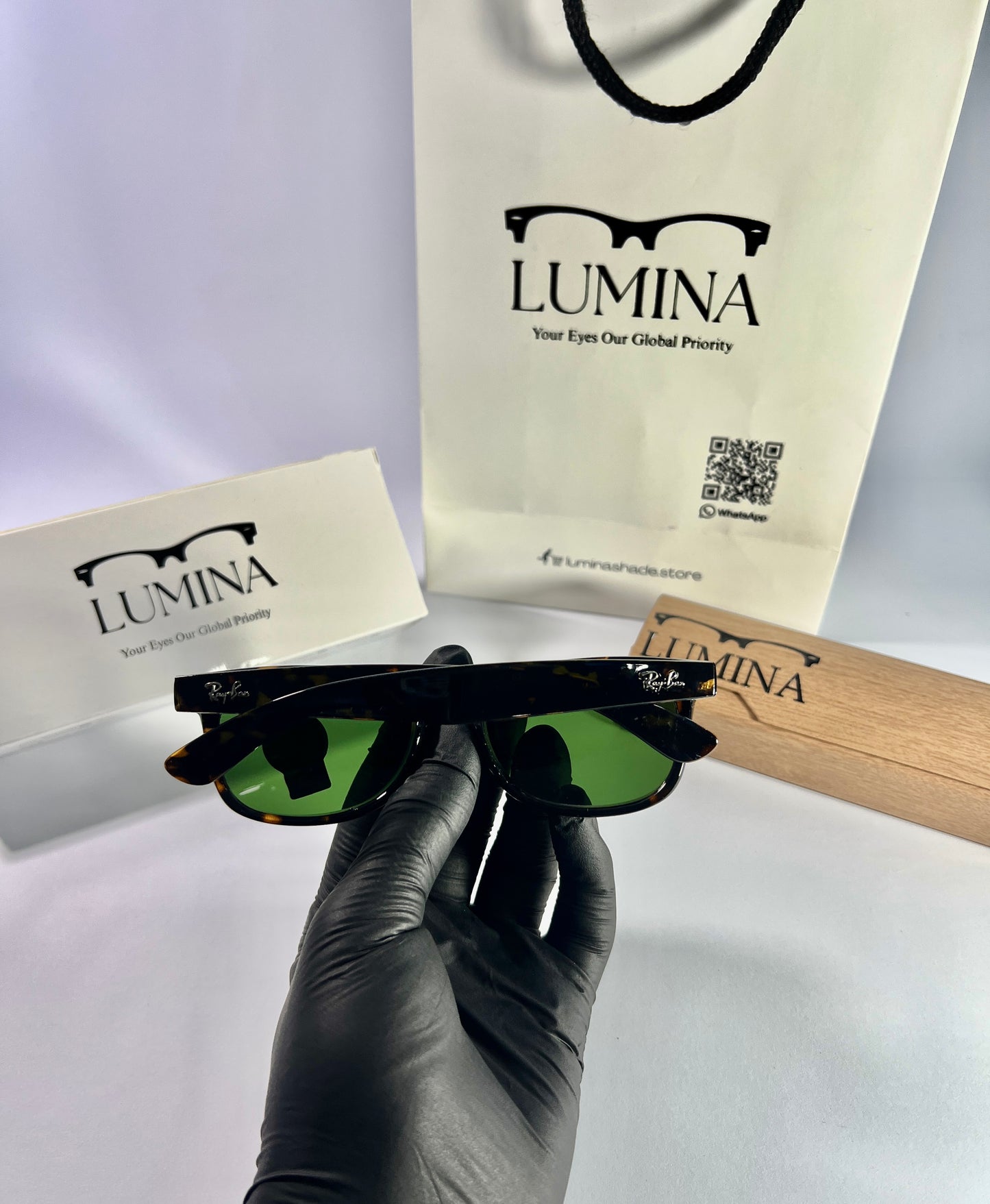 Ray-Ban New Wayfarer Tortoise RB2132 Sunglasses