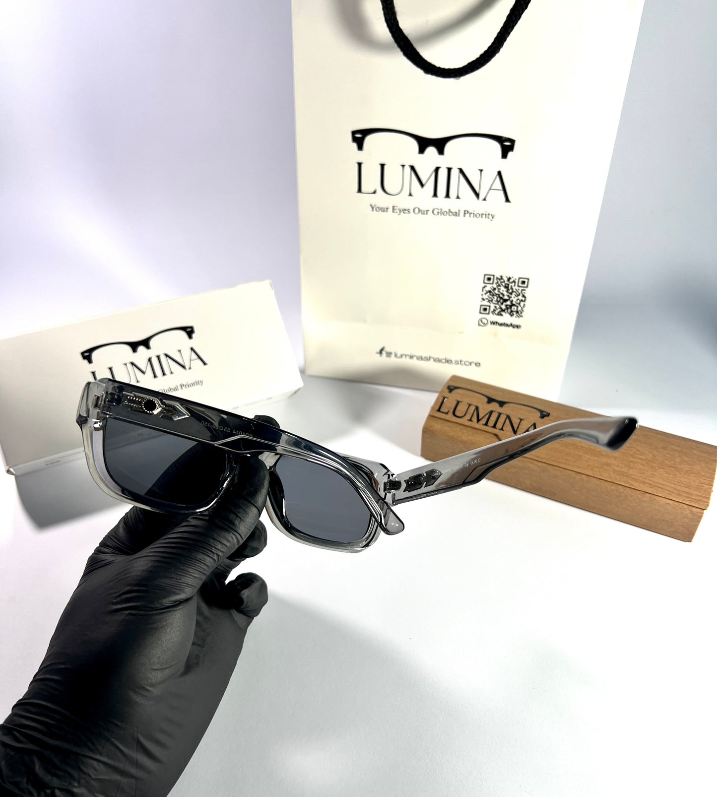 Transparent Black Shade