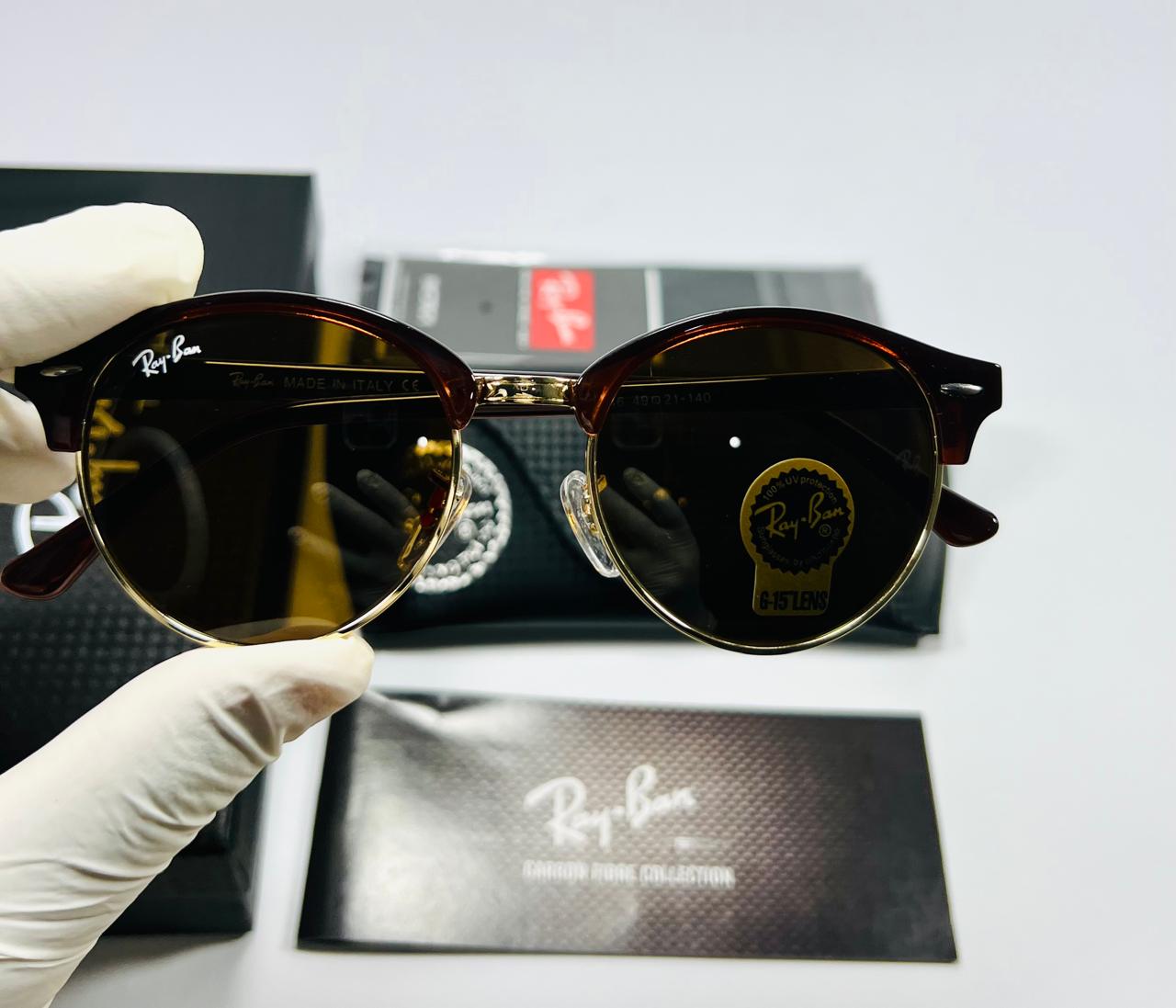 Ray-Ban Clubround Classic Brown Havana | Unisex