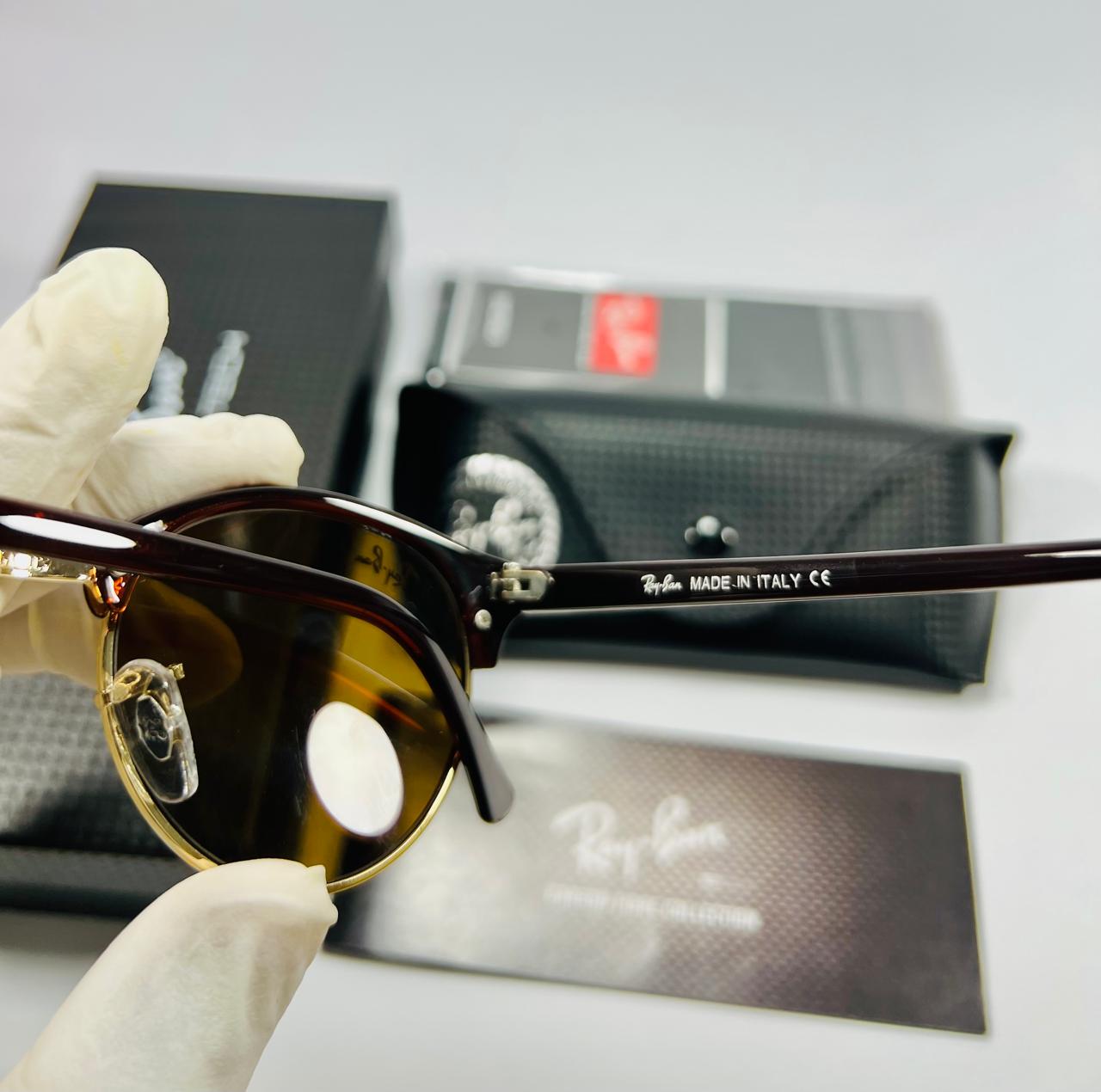 Ray-Ban Clubround Classic Brown Havana | Unisex