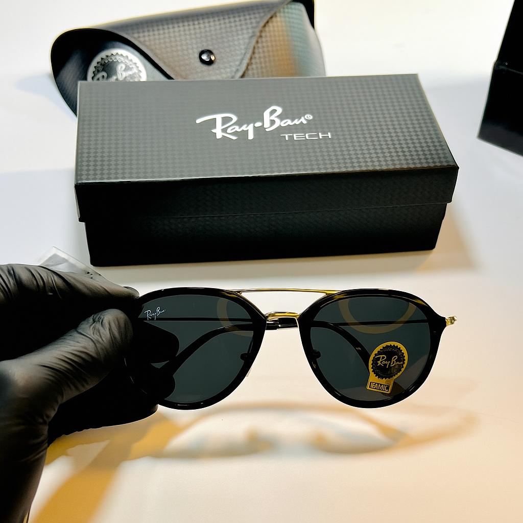 Ray-Ban Clubround Master Classic – Polished Black | Unisex