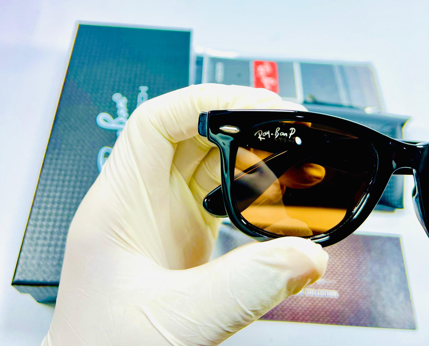 RAYBAN WAYFARER BROWN