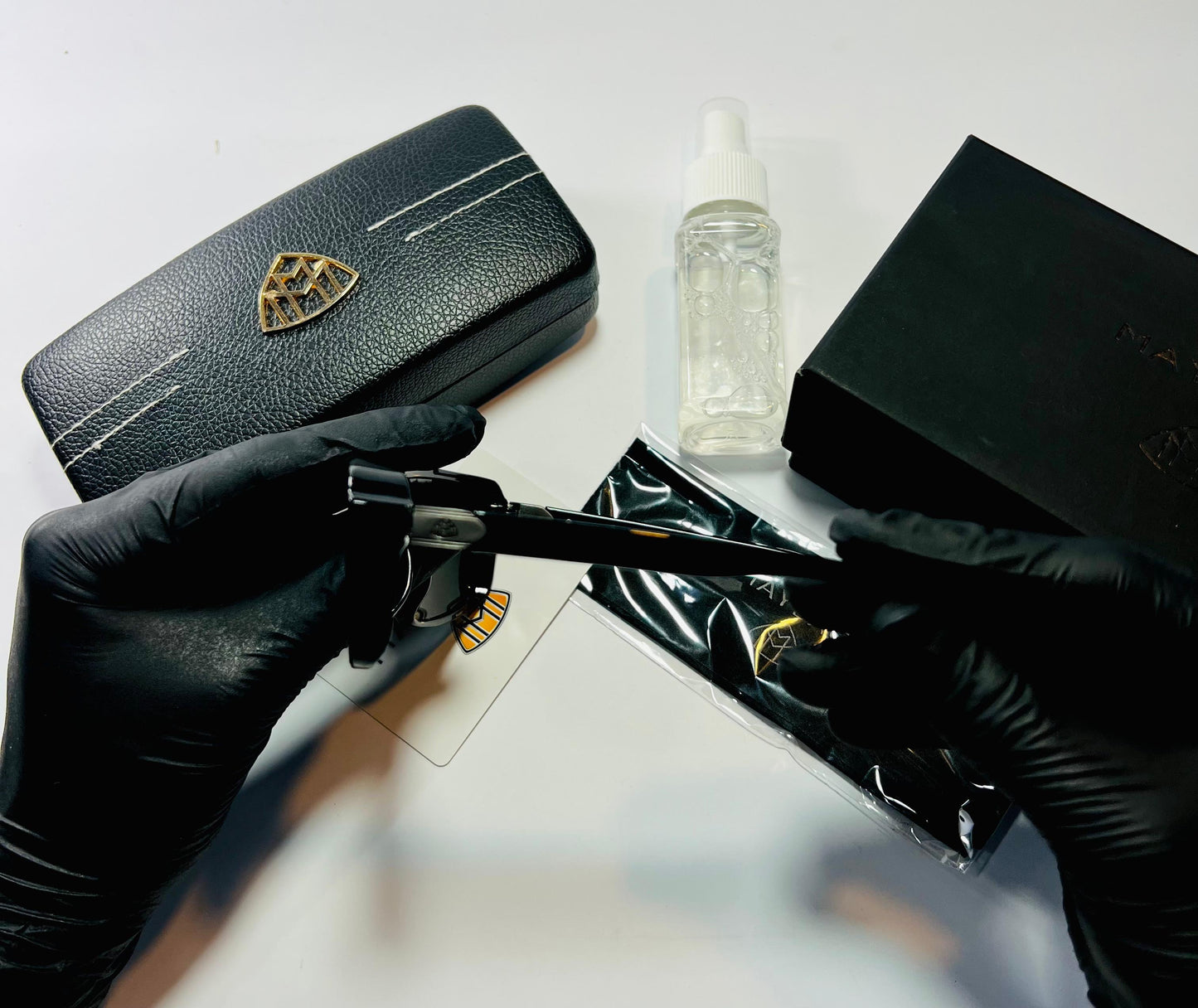 Maybach Model 10 Sunglasses Black