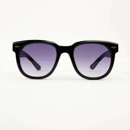 Professor Classic Eyewear Black Frame with Clear Lenses Unisex