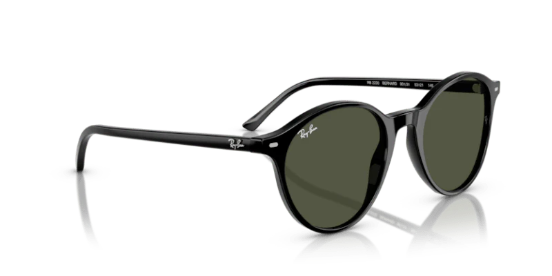 Ray-Ban RB2230 Bernard Black with G-15 Green Lenses