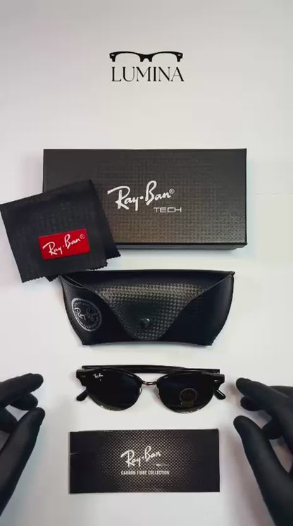Ray-Ban Clubround Classic Polished Black | Unisex