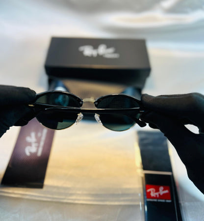 Ray-Ban Clubround Classic Polished Black | Unisex